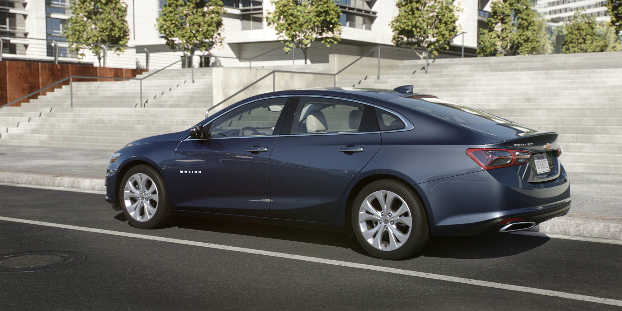2019 Malibu Midsize Car Available In Hybrid View Interior